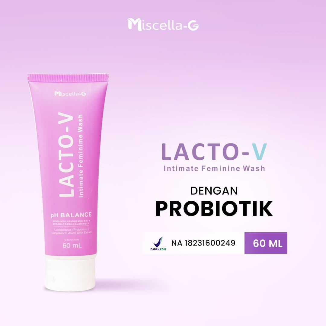 Lacto-V Wash, intimate feminine wash dengan probiotik